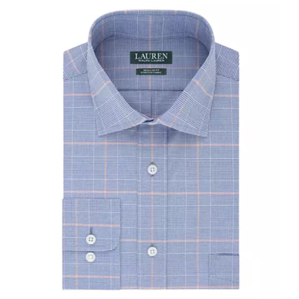 SOLD - LRL Ultraflex Reg Fit Dress Shirt Size 16